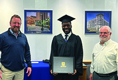 Wayne J. Griffin Electric, Inc. celebrates graduates from Wentworth Institute of Technology associate program
